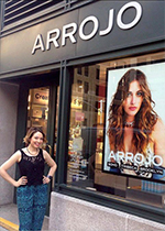 Tarin Shaultz, Class of 2014, Arrojo Studio - Soho, NYC, was a successful graduate at The Beauty Institute